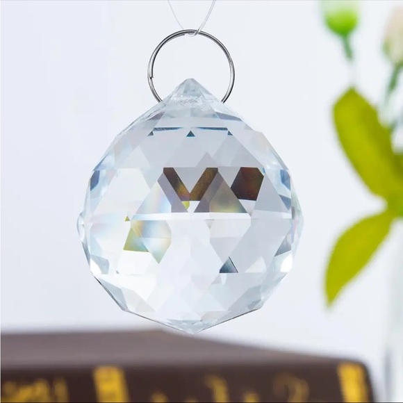 Other - New Crystal Chandelier Parts Pendant Prisms Lighting Ball feng shui Suncatcher